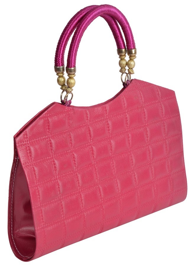 Ledera Women's Handbag (Pink, 304) - Image 2