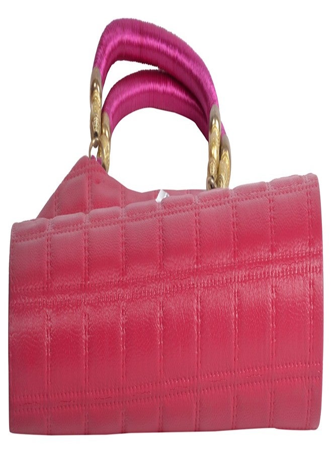 Ledera Women's Handbag (Pink, 304) - Image 4