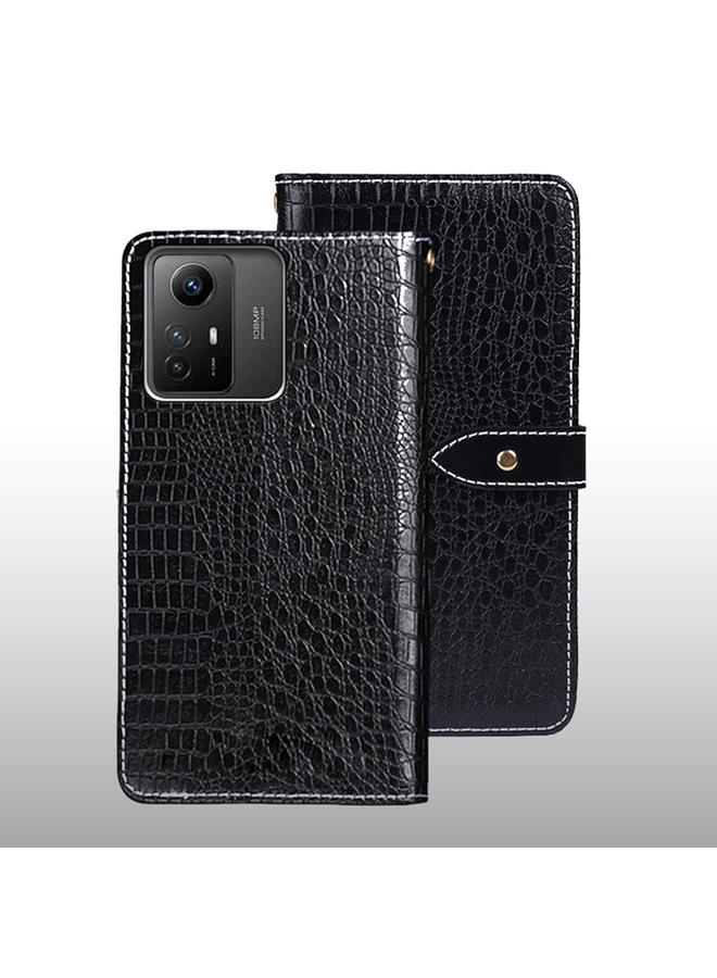 The Bros Case For Xiaomi Redmi Note 12S Crocodile Texture Leather Phone Case
