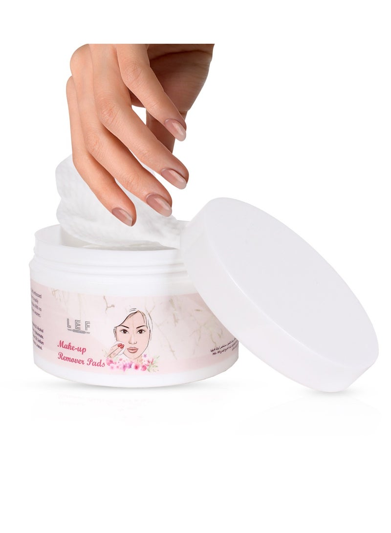 LEF COSMTICS Moisturizer Cotton Swabs for Immediate Removal of MakeUp | 50 PC - Image 1