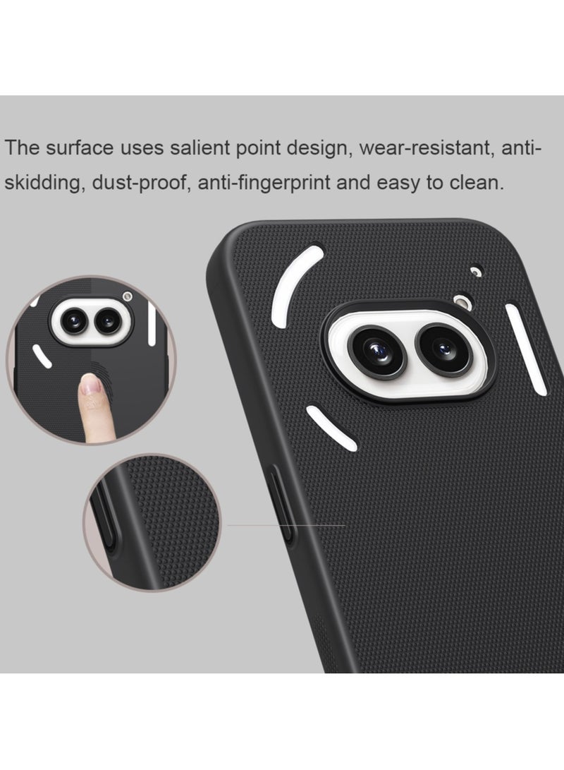 HuHa Case Cover For Nothing Phone 2a NILLKIN Frosted Shield Phone Protective Case Blue - Image 4