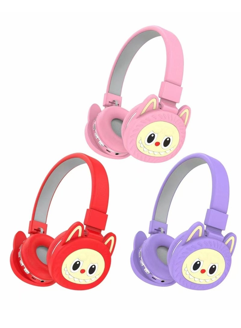 لابوبو سماعة رأس لاسلكية مع شخصية كرتونية لابوبو - Image 3