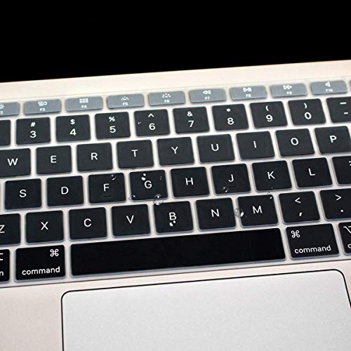 Laprite Premium Ultra Thin Keyboard Cover for MacBook Pro 16 inch 2019 Release A2141 with Touch Bar Touch ID Soft-Touch TPU Keyboard Protective Skin, Gradient Black - Image 4