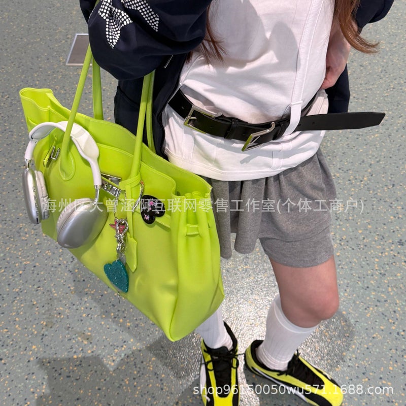 Jelly PVC Tote Bag 2026 Summer Commuter Large - Image 3