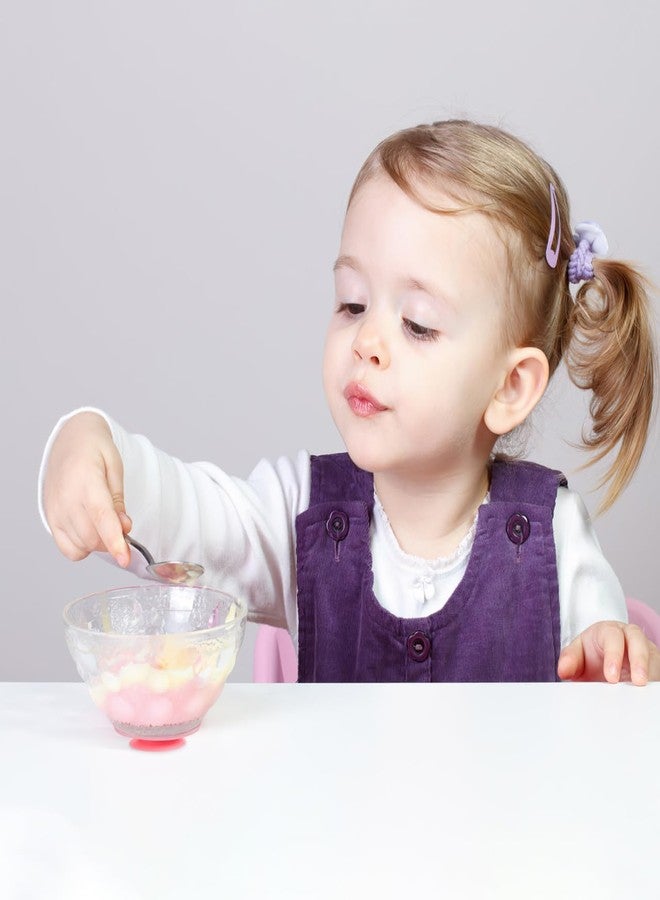 Healeved Silicone Suction Cups 6Pcs Double-Sided Suction Plate Pads for Toddler Plates Elderly Bowls and Patient Dinnerware Non-Slip Anti-Spill Solution 3.74X3.74 Inches - Image 4