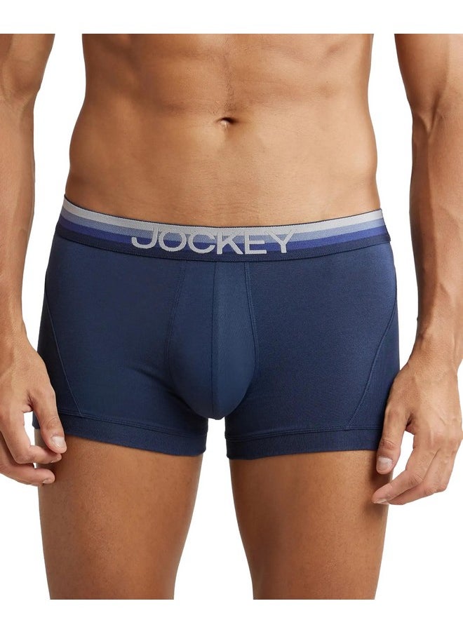 JOCKEY Jockey Men's Cotton Boxers (Pack of 1) (US20-0105-ECNVY_XL_Navy_Navy_XL)  - Image 1