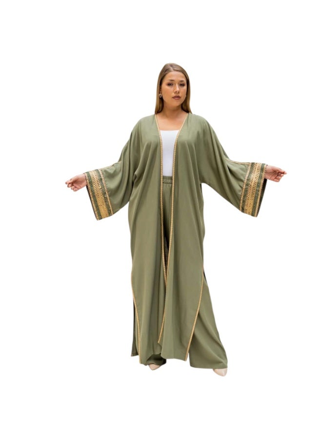 سوت حريمي كتان قطن تلبس من ٥٠ ل ٩٠ كيلو فضفاضه