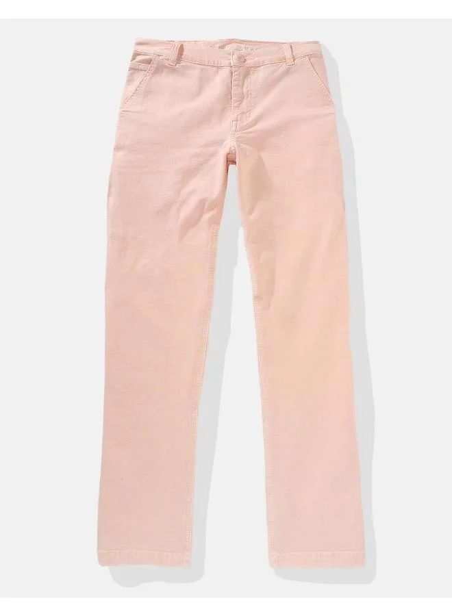 امريكان ايجل AE Stretch High-Waisted Straight Leg Carpenter Pant