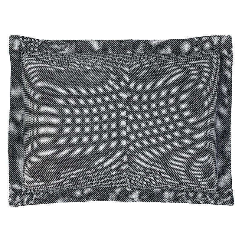 Laura Ashley - Queen Quilt Set, Soft Cotton Bedding with Reversible Design, Medium Weight for Year Round Use, 3 Piece Bed Set with Matching Pillowcases (Amberley Black/White) - Image 5