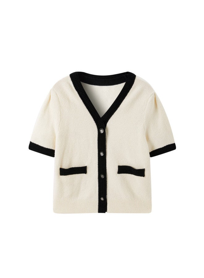Waxbird Women's Knitwear Commuter Winter V-neck - Image 4