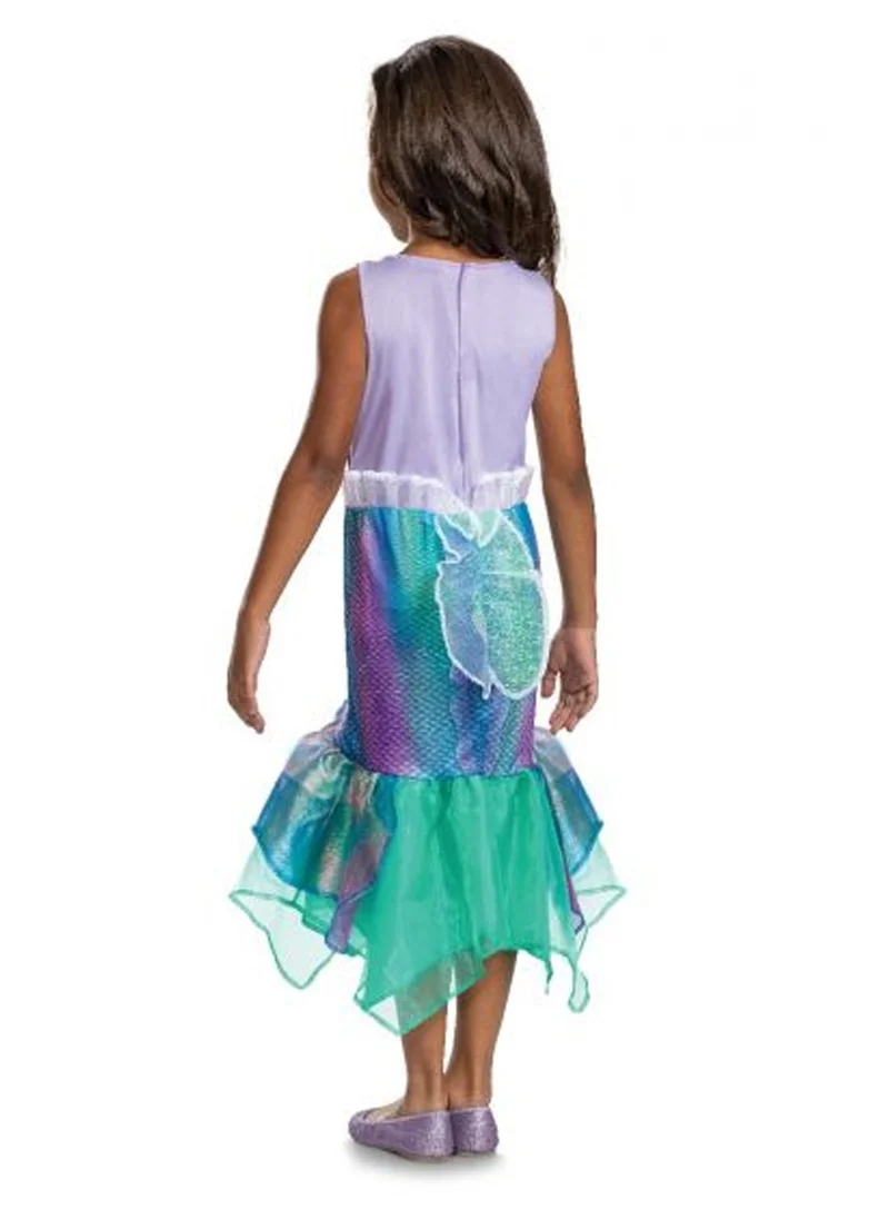 بارتي سينتر Disney Ariel Mermaid Classic Costume for Girls, Officially Licensed Princess Costume