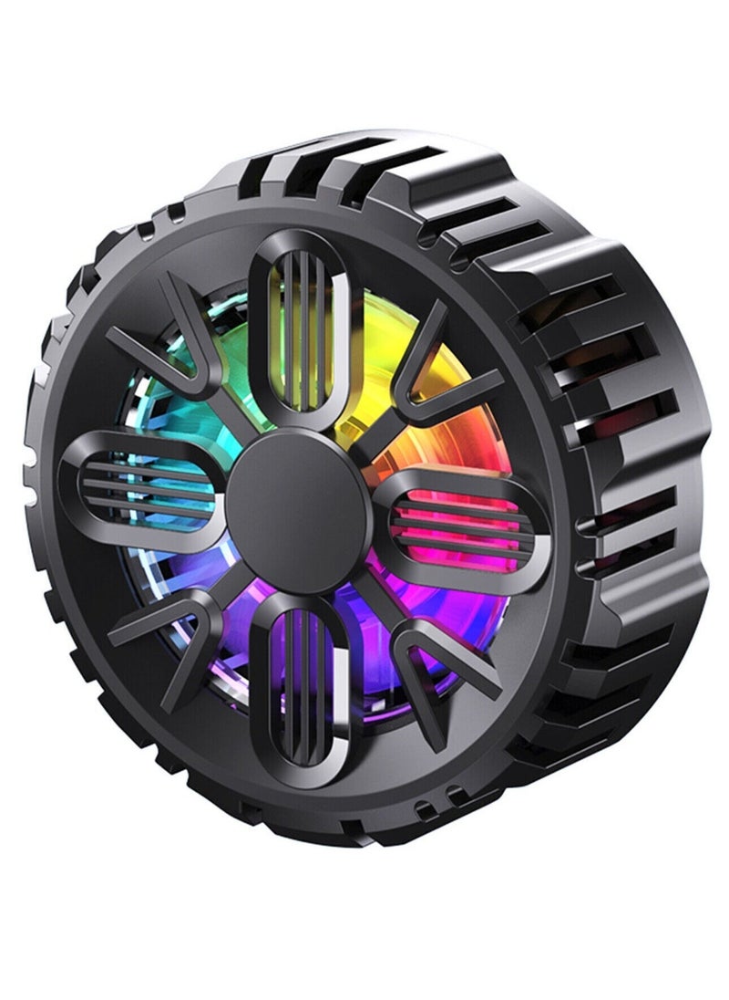 general Wireless Portable Mobile Phone Radiator Cooling Fan Magnetic Absorption Semiconductor Fast Cooling Fan For Mobile Phone And Tablet - Image 1