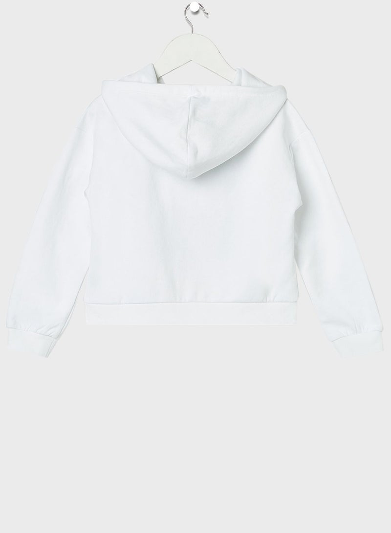 ONLY Kids Graphic Print Hoodie  - Image 2