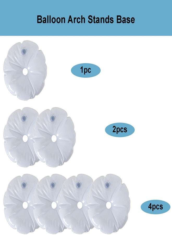 Ragyzity Water Fillable Base for The Balloon Column, 2 Pieces Balloon Arch Stands Base Heavy Weight Water Bag, Fillable Base for Balloons for Wedding Graduation Party Ceremony (2pcs) - Image 4