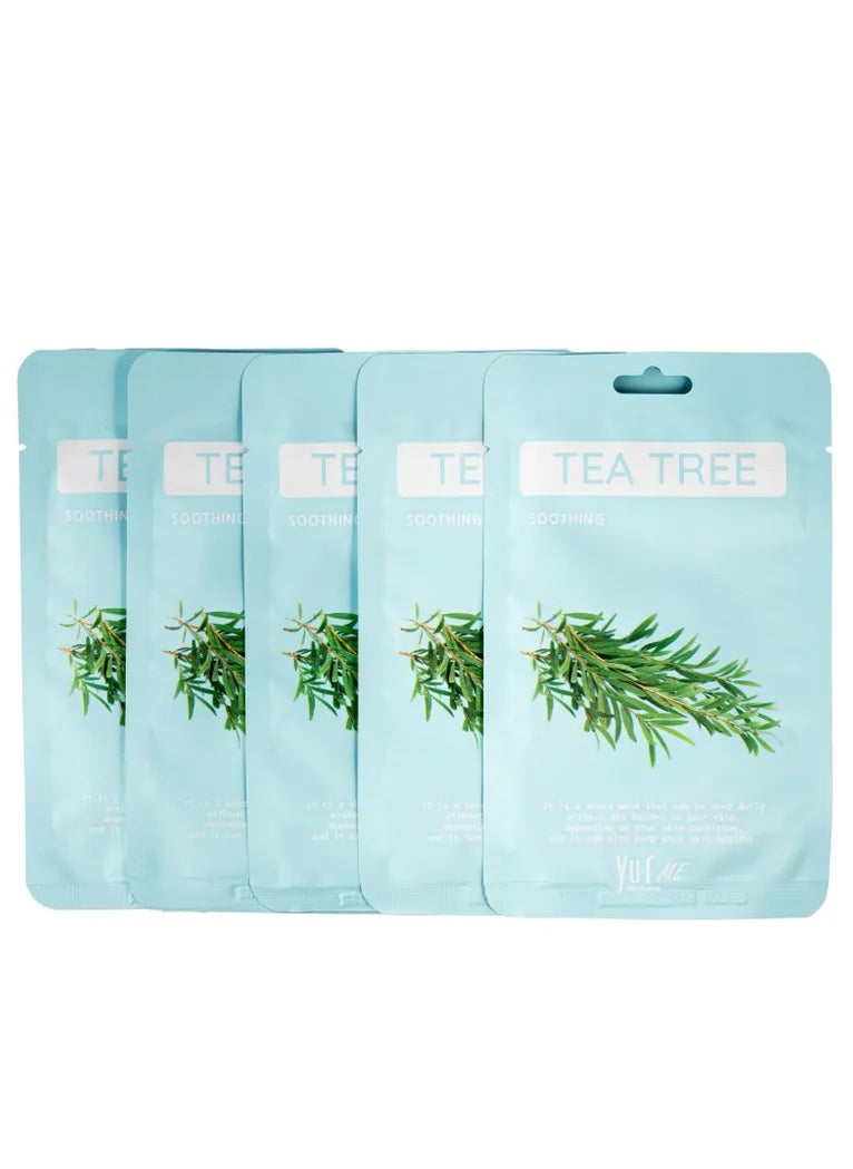 YU.R SKIN SOLUTION YuR Me Soothing Tea Tree Sheet Mask  - Image 3