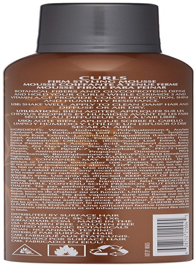 SURFACE Hair Curls Firm Styling Mousse, 8 Oz - Image 2