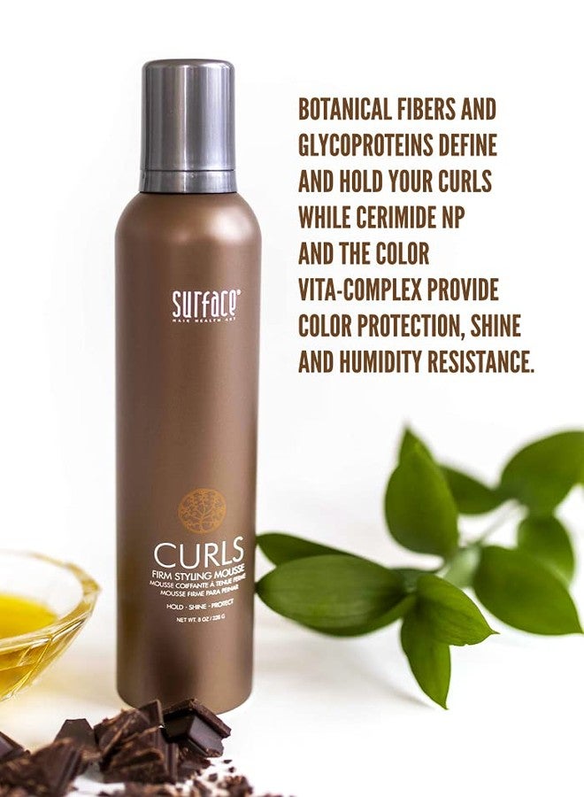 SURFACE Hair Curls Firm Styling Mousse, 8 Oz - Image 3