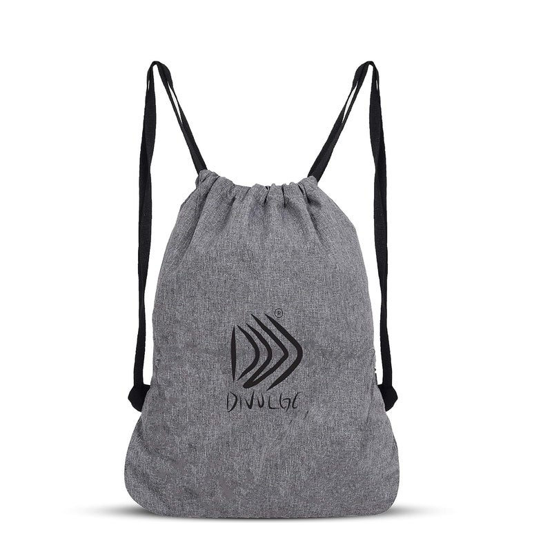 DIVULGE Drawstring Sports Gym Bag And Multi Utility Drawstring Backpack - Image 1