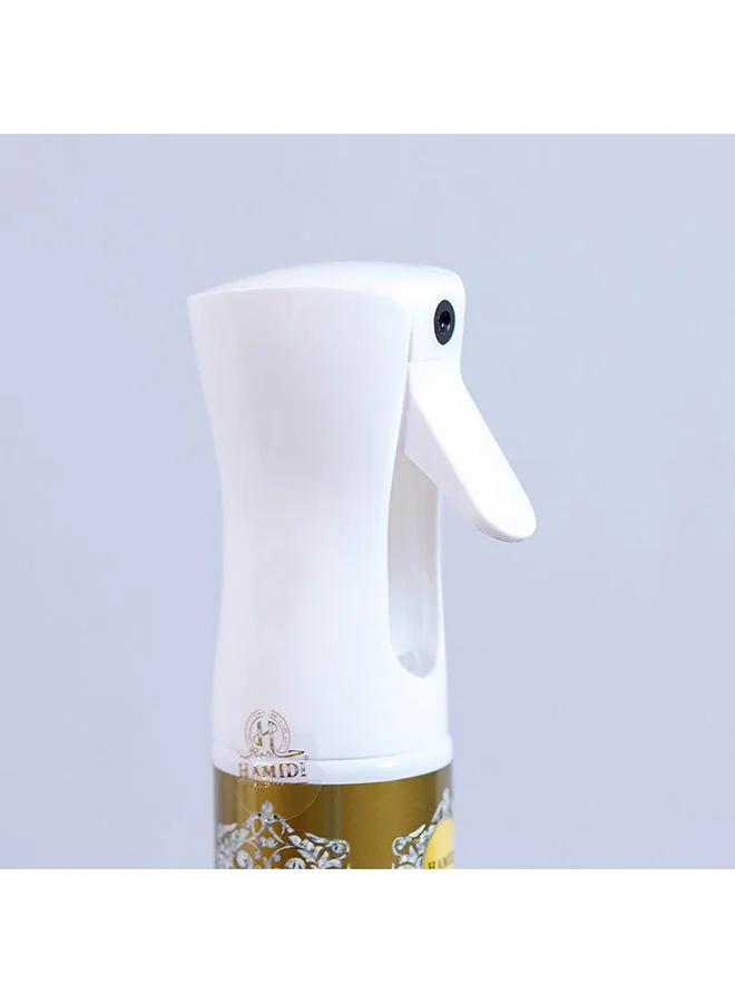 DANUBE HOME Hamidi Luxury Air Freshener Al Mas 320 ml Aromatic Fabric Spray Fragrant Room Spray Odor Eliminator For Home Office Living Room