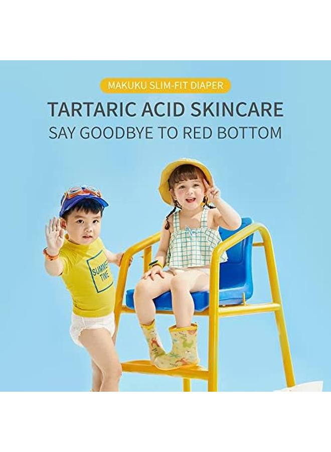 ماكوكو حفاضات هوائية شريط رفيع مقاس M 6 11 كجم 36 حفاضة - Image 3