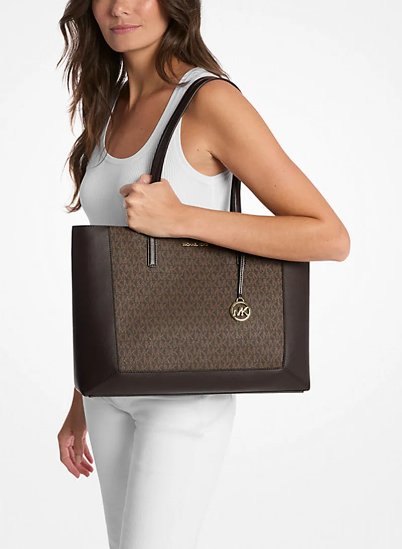 مايكل كورس Logo Sallie Tote Bag