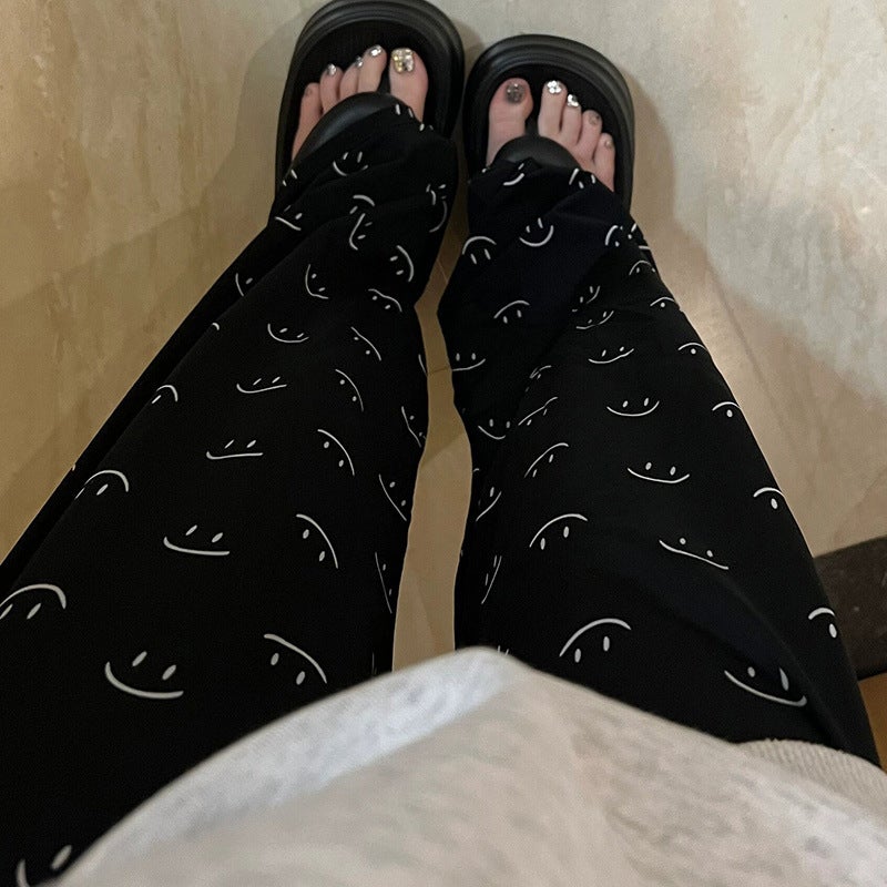 Hello Kitty Ins Style Cartoon Japanese-Style Pajama Pants For Female Students Early Autumn Mosquito-Proof Pants Cute Dormitory Casual Pants Walking Pants - Image 1