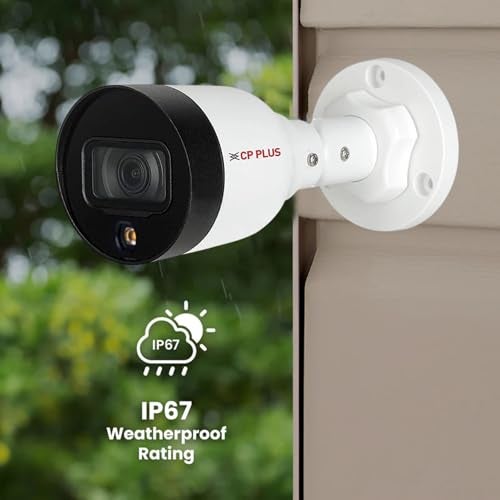 CP PLUS كاميرا بولت خارجية IP بدقة 4MP عالية الوضوح | نموذج STQC | CP-UNC-TA41L3C-D-LQ | رؤية ليلية ملونة | رؤية ليلية بالأشعة تحت الحمراء | ميكروفون مدمج | عدسة ثابتة 3.6 مم | PoE | متوافقة مع NVR فقط - Image 5