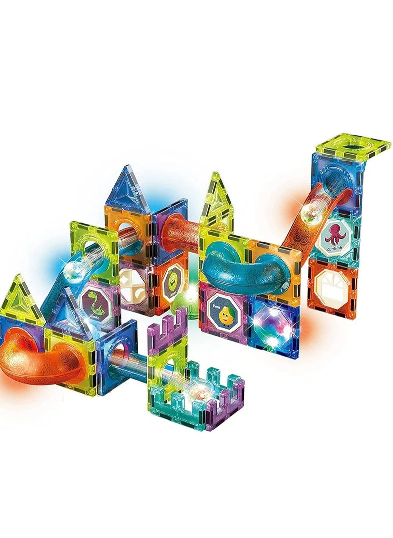 Eotia Magnetic Building Blocks for Kids – 98PCS STEM Educational Construction Toy Set – Creative Magnetic Tiles for Learning, Fun & Imaginative Play – Safe & Colorful Gift for Boys & Girls  - Image 1