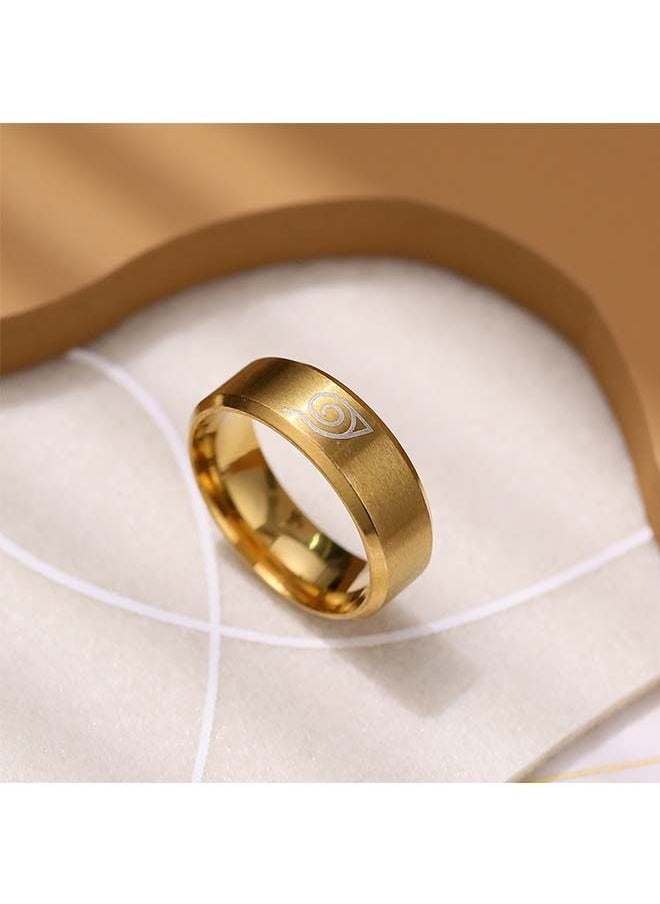 NIBEMINENT Stainless Steel Naruto Ring  - Image 3