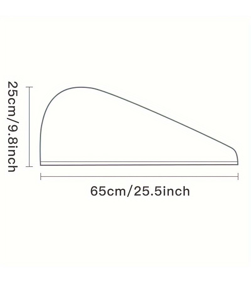 Beige Super Absorbent Quick-Dry Hair Towel Cap for Women - Image 3