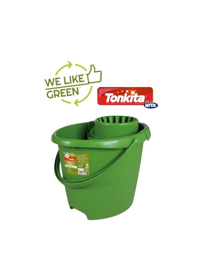 Tonkita Tonkita Eco-Friendly 13L Bucket with Squeezer: Sustainable Cleaning Made Simple  - Image 1