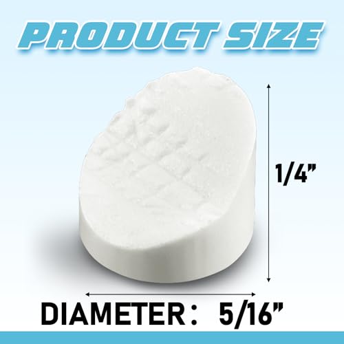 Landical 100 Pcs Entry Door Screw Hole Plugs Door Frame Plugs Diameter 516 x 14 Compatible with OdlWestern Reflection Frame Doorway Window Screw Hole Inserts Plastic White - Image 3