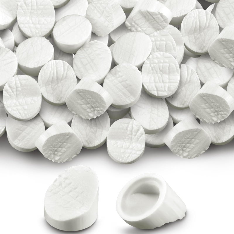 Landical 100 Pcs Entry Door Screw Hole Plugs Door Frame Plugs Diameter 516 x 14 Compatible with OdlWestern Reflection Frame Doorway Window Screw Hole Inserts Plastic White - Image 2