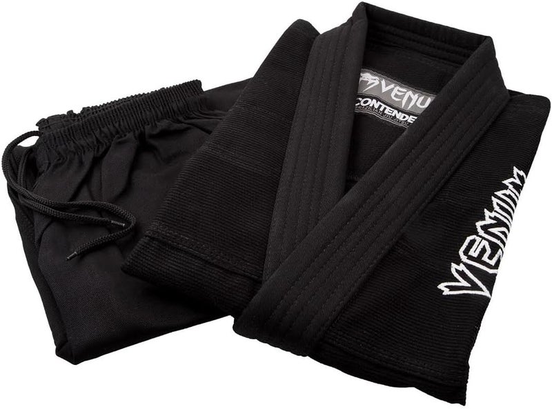 Venum Contender Kids BJJ Gi - Black - Image 3