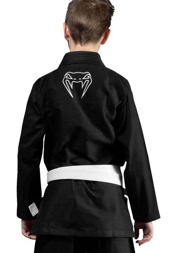 Venum Contender Kids BJJ Gi - Black - Image 2