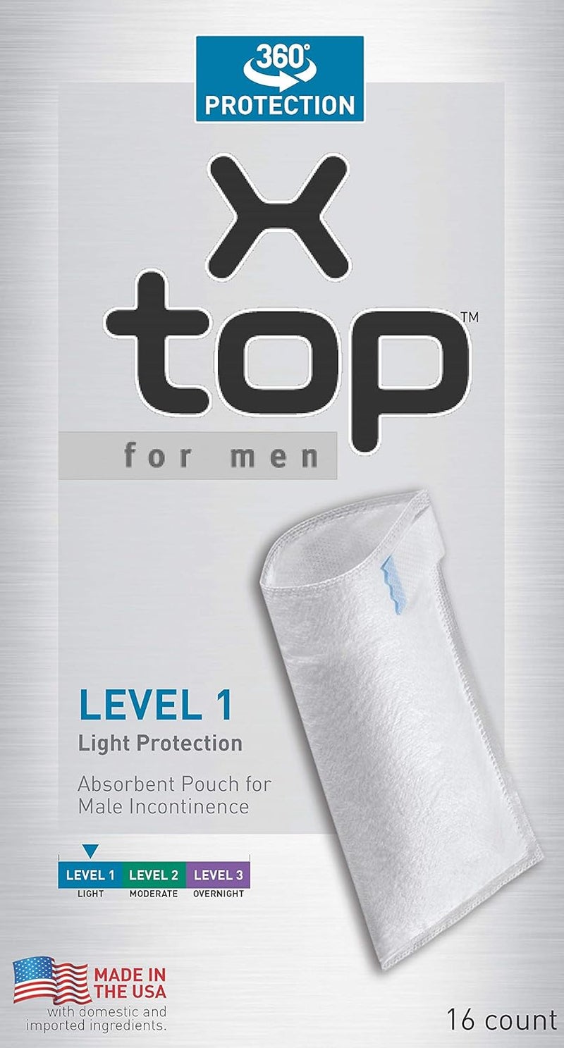 X-TOP for men Level 1 Light Protection Pouch Male Bladder Leakage