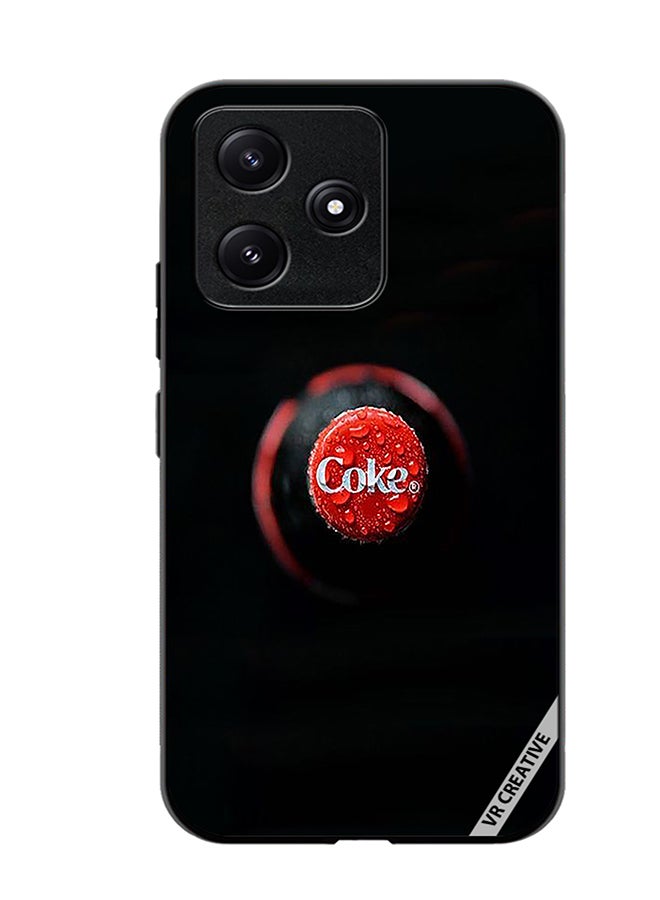 VR CREATIVE Protective Case Cover For Xiaomi Poco M6 Pro 5G Coke Design Multicolour - Image 1
