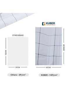 Kuber Industries Pet Wallpaper For Walls Of The Living Room And Bedroom Selfadhesive Oilproof Heat Resistant And Waterproof I Diy Modern Designer Wall Sticker I Pack Of 2 Rolls 60Cmx300Cm  - Image 2