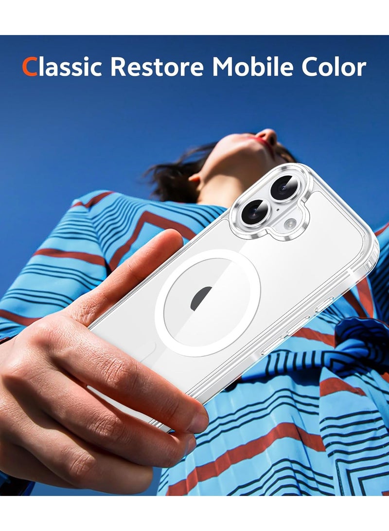 SanHu for iPhone 17 Case, Anti-Yellowing and Anti-Scratch Mobile Phone Case iPhone 17, Clear - Image 2