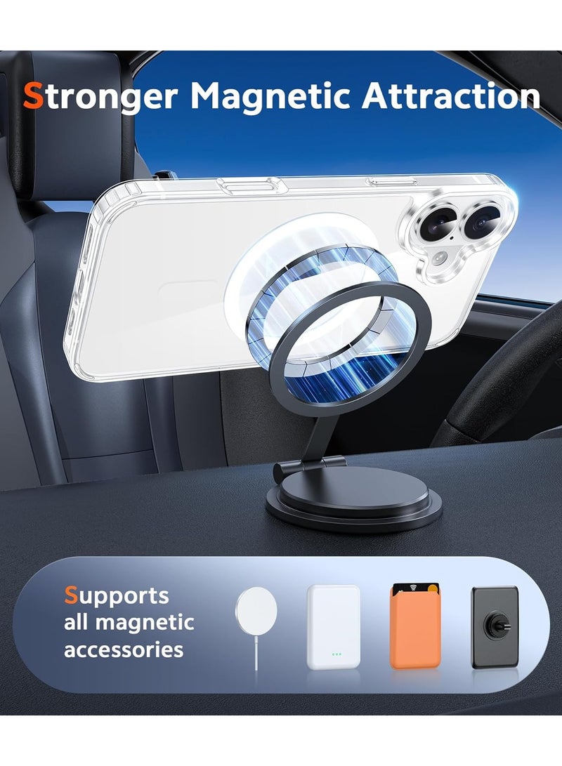 SanHu for iPhone 17 Case, Anti-Yellowing and Anti-Scratch Mobile Phone Case iPhone 17, Clear - Image 3