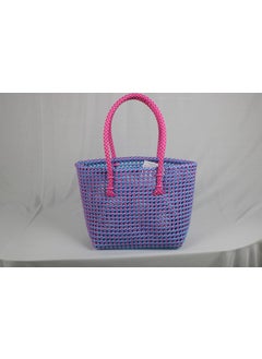Thalir-LEED ThalirLEED Handmade Malligaidisco Wired Basket for Multipurpose Activities Durable Recyclable Ecofriendly in random colors or Half Half Violet 1025_SSize  - Image 5