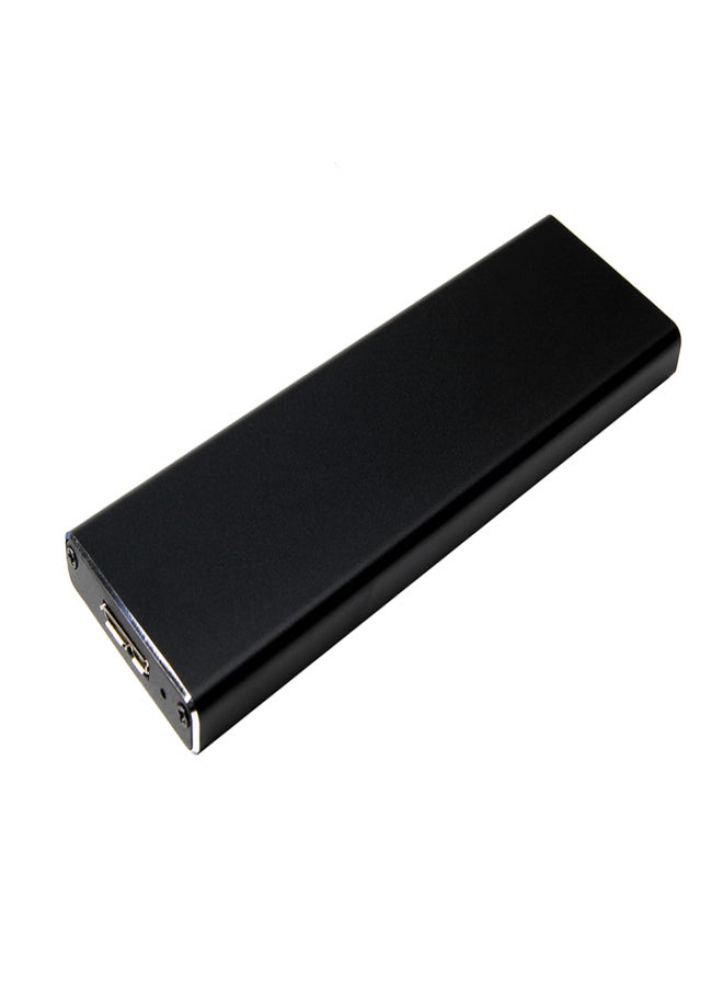 حافظة قرص صلب محمولة متوافقة مع أجهزة MacBook Air A1369 وA1370 SSD موديل 2010/2011، مصنوعة من سبائك الألومنيوم، لون أسود - Image 1