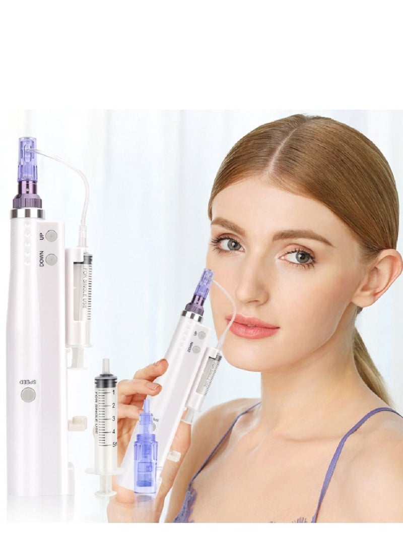 Portable Profesional MTS Microneedling Pen Skin Care Tool Hydra Pen F8 for Anti Wrinkle Machine - Image 2