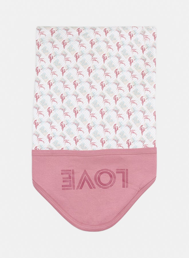 Baby Girls Interlock Blanket