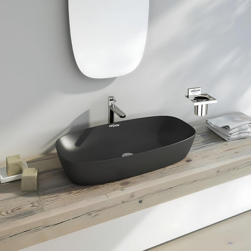 ARQUIN Taurus 304 Grade Stainless Steel Tumbler HolderTumbler StandBathroom Accessories Chrome Pack of 2 - Image 2