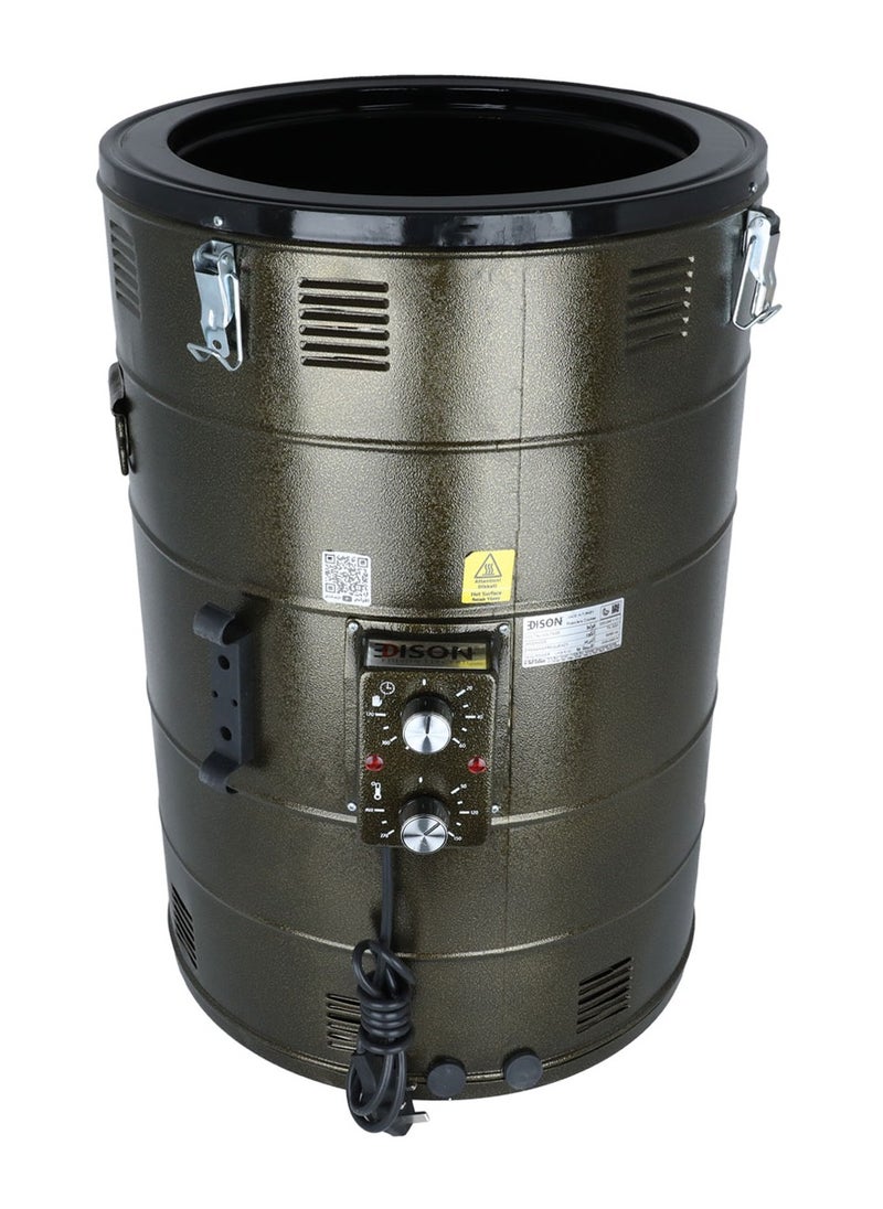 EDISON - Mandi Barrel 85 Liter Oil Steel 2200-2400 Watt - Image 1