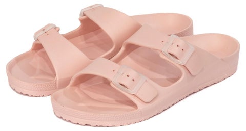 Jet Double Buckle Slipper Cashmere For Women