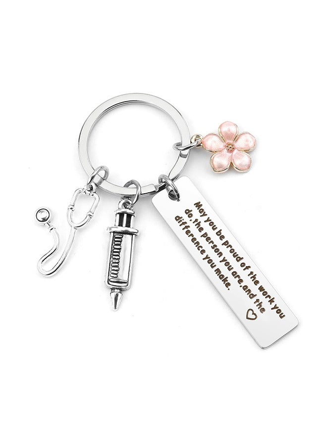 Peachjoy Nurse Gifts for Women, Keychains for Nurses, Nurses Week Gifts Nurse Graduation Gift - Image 1