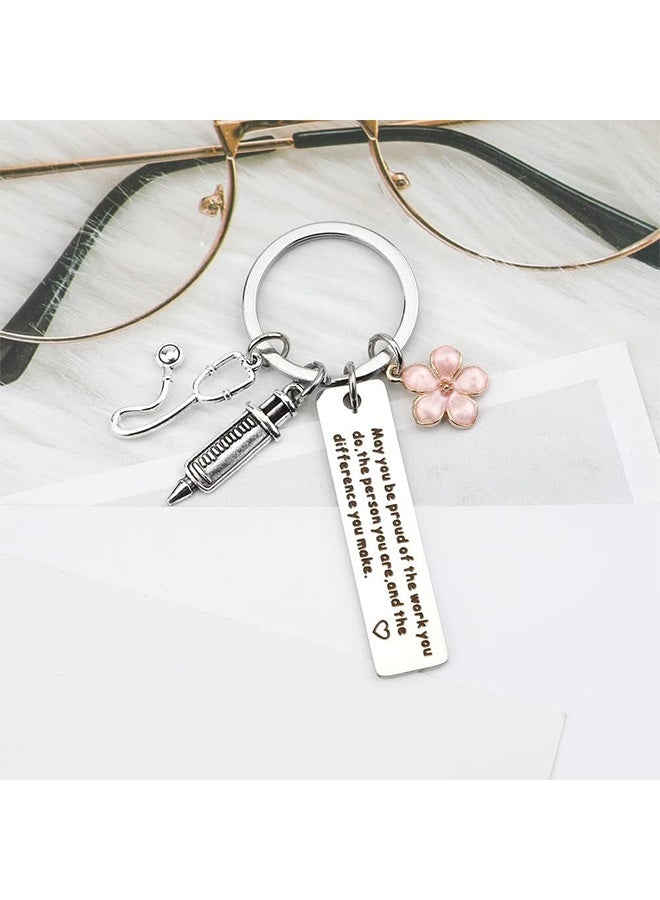 Peachjoy Nurse Gifts for Women, Keychains for Nurses, Nurses Week Gifts Nurse Graduation Gift - Image 2