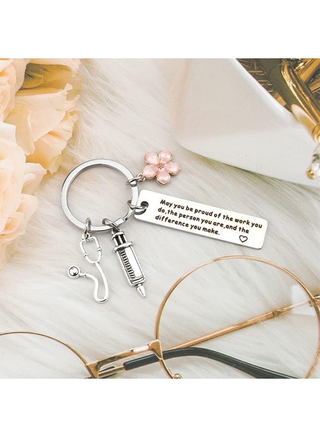 Peachjoy Nurse Gifts for Women, Keychains for Nurses, Nurses Week Gifts Nurse Graduation Gift - Image 3